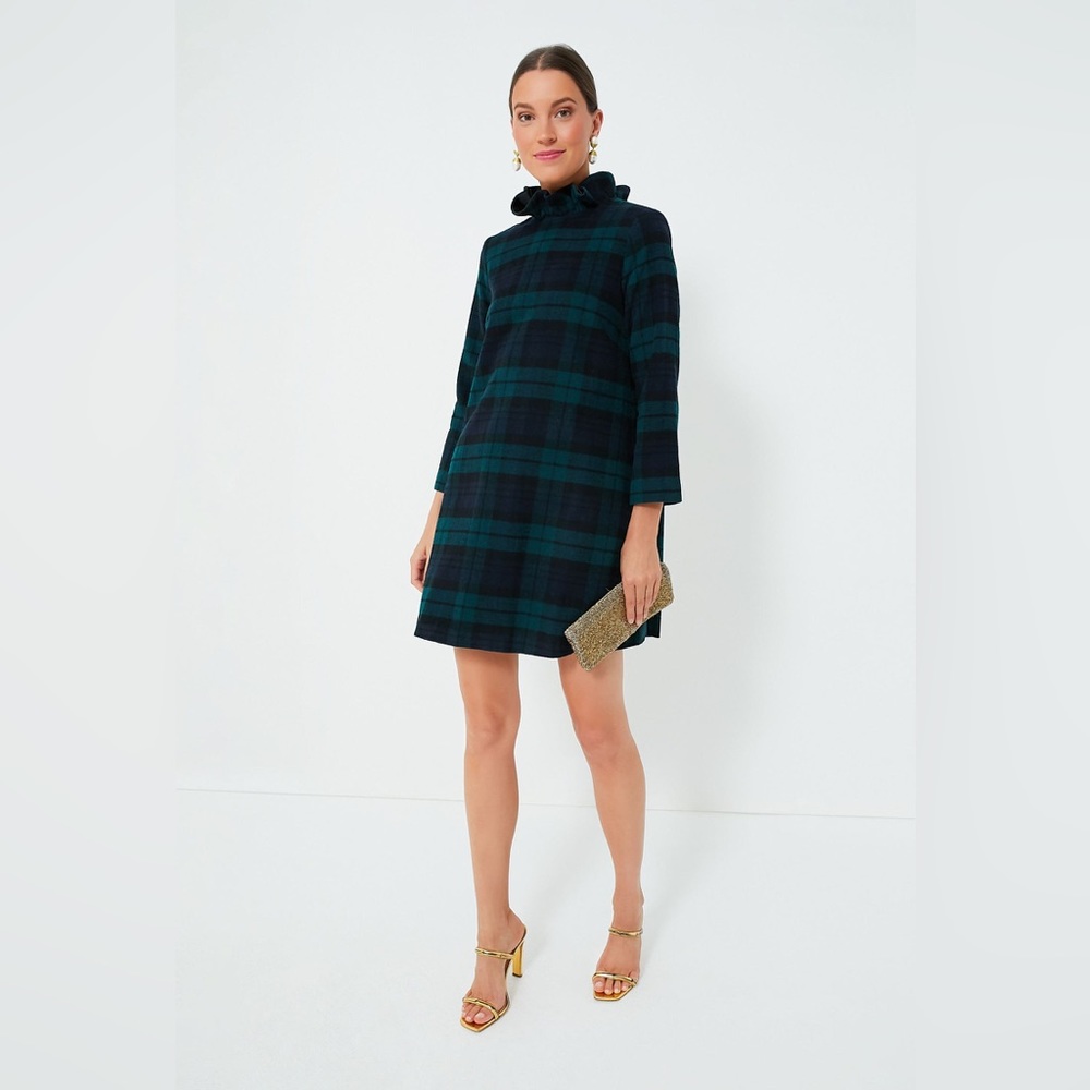 Tuckernuck Blackwatch Plaid Daphne Dress. NWT. Size XS.